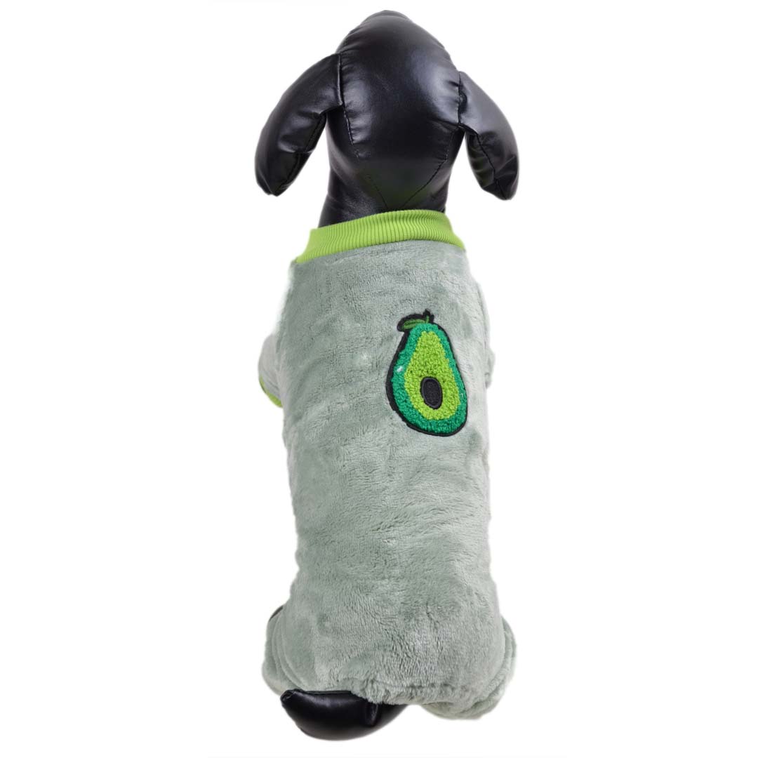 Avocado house suit for dogs. Joggers for a sporty look