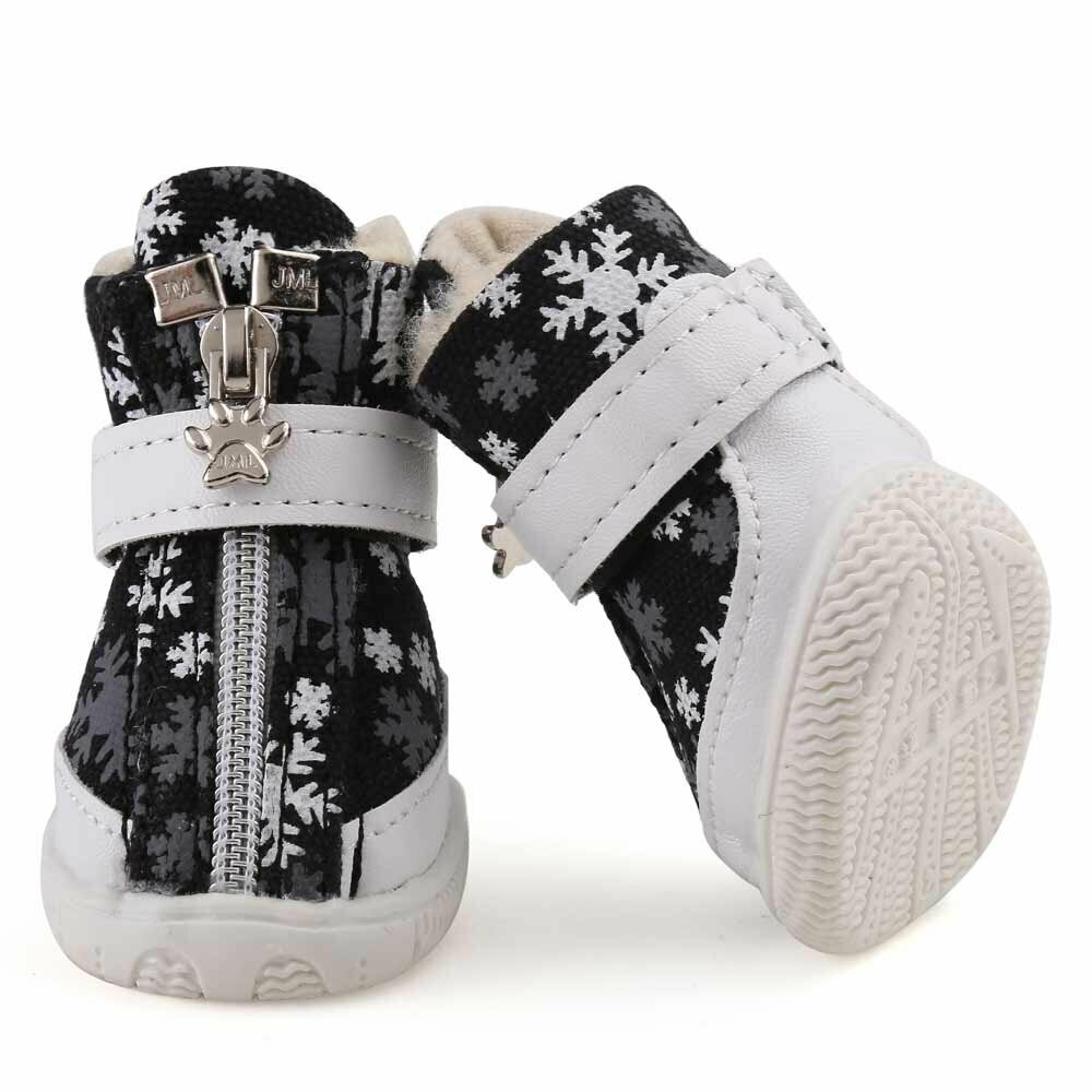 Dog shoes for the winter by GogiPet black