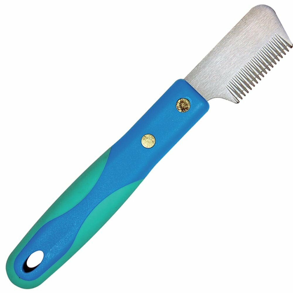 Fine stripping knife with 18 teeth