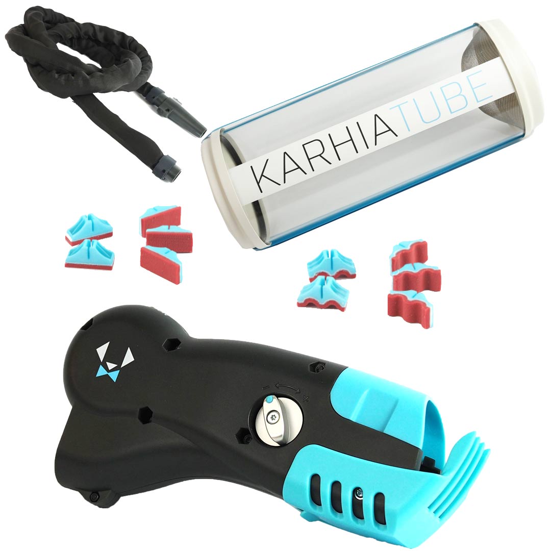 Karhia PRO Groomer's Kit - electric dog stripper with all accessories included in the set.