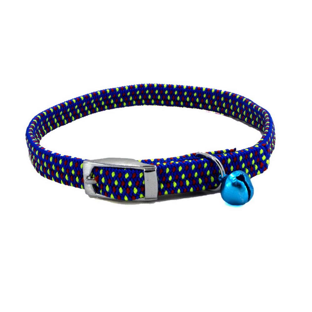 Blue Kitty cat collar from GogiPet