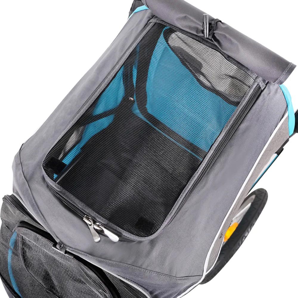 Large passenger cabin for several pets or a dog up to max 30 kg