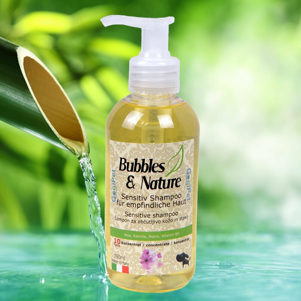 Bubbles & Nature sensitive dog shampoo