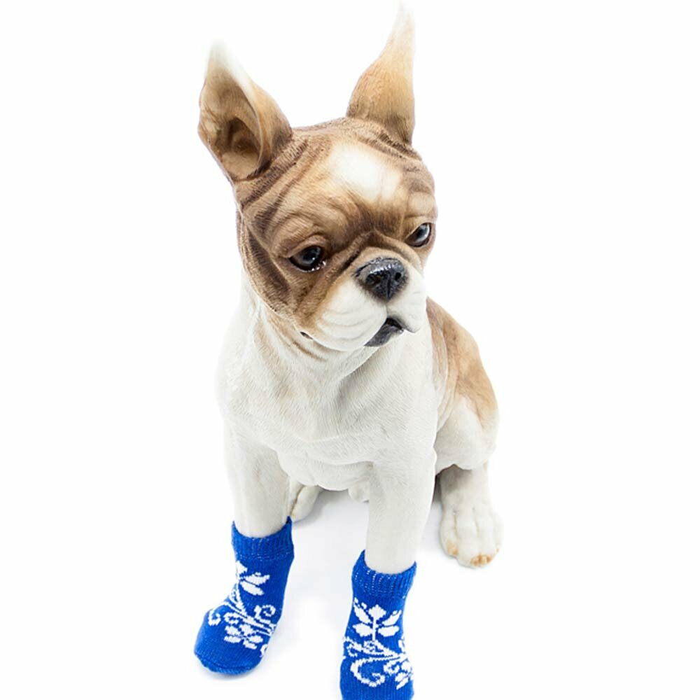 High quality dog socks by GogiPet blue