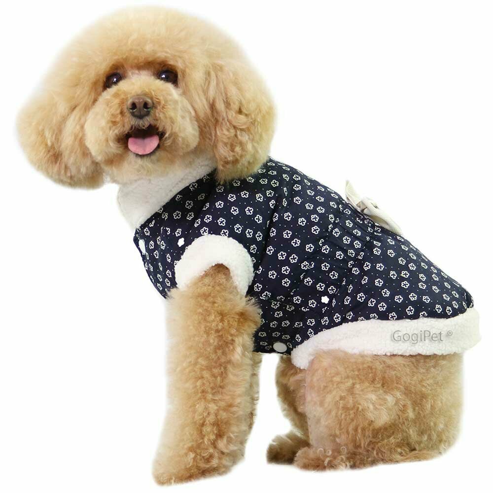Luxury dog coat for winter