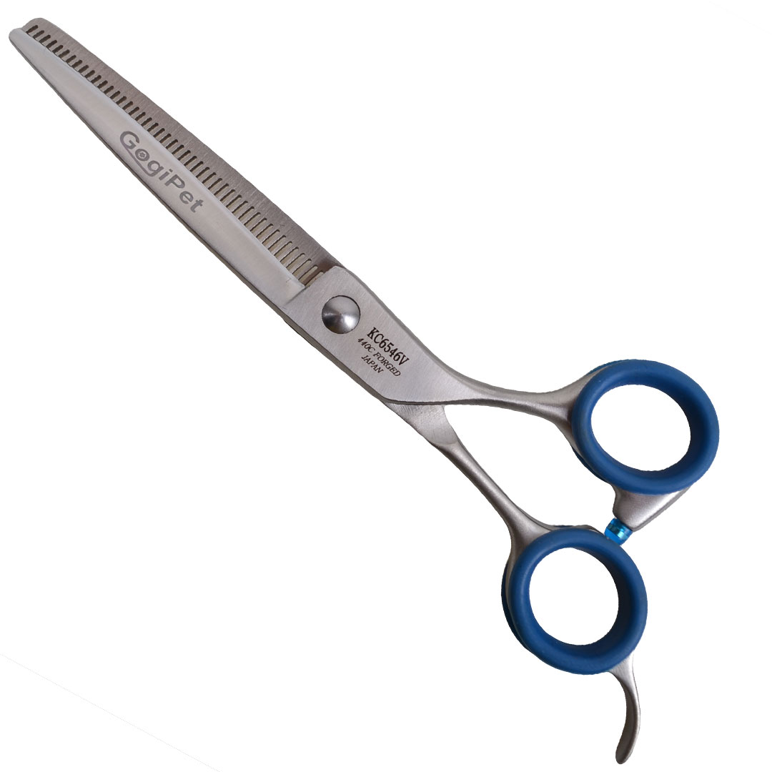 High quality thinning scissors made of Japanese steel - 16.5 cm modelling scissors for dogs