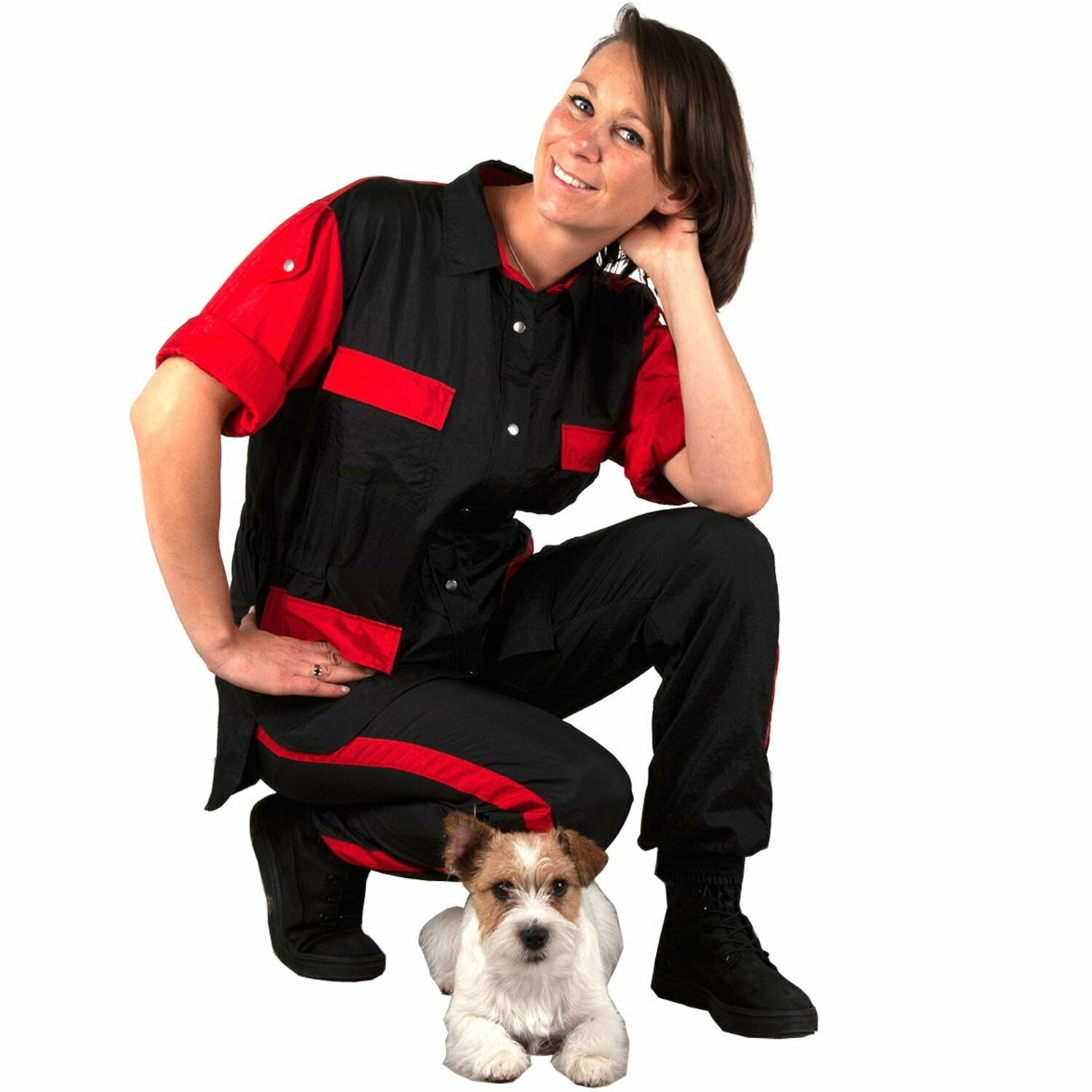 Tikima Ambra dog groomer work clothes