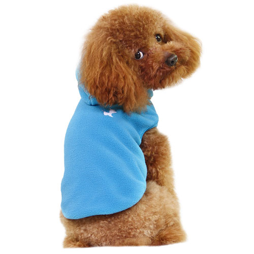 Warm dog jumper made from lightweight fleece
