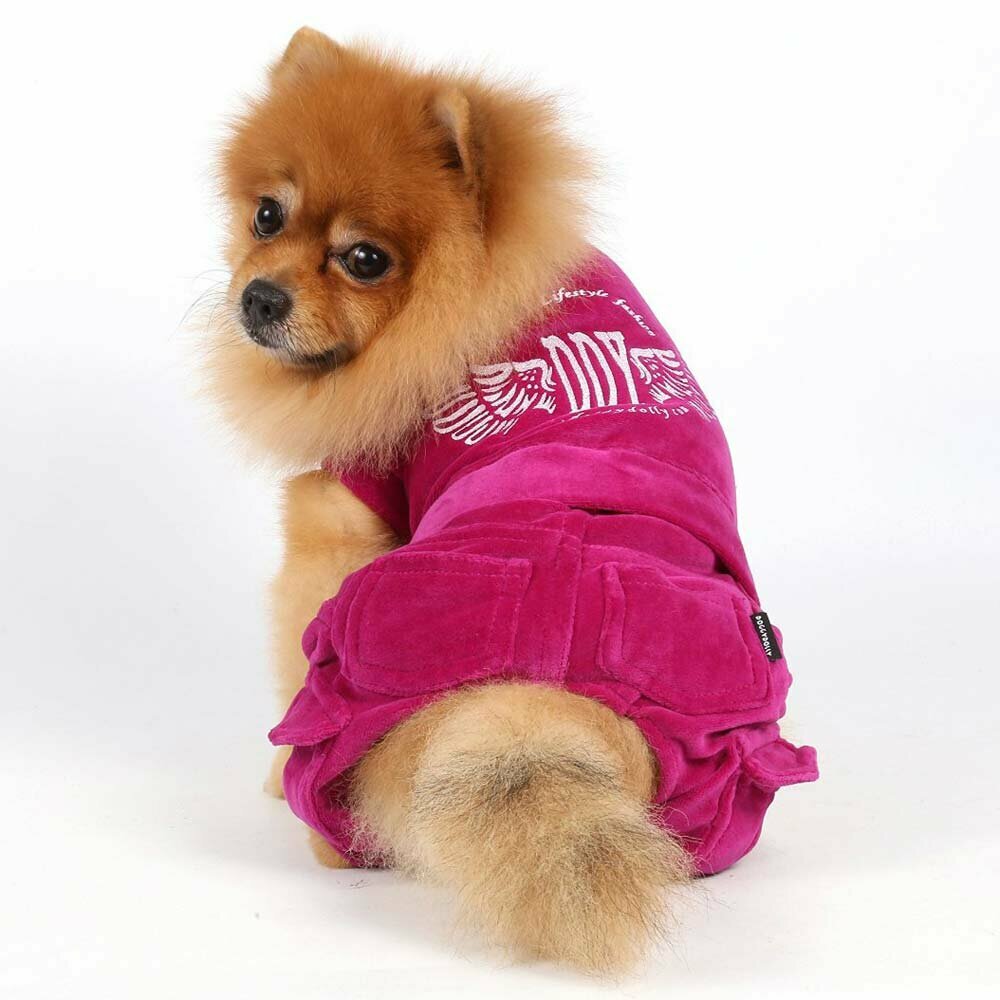 Bodysuits for dogs purple with