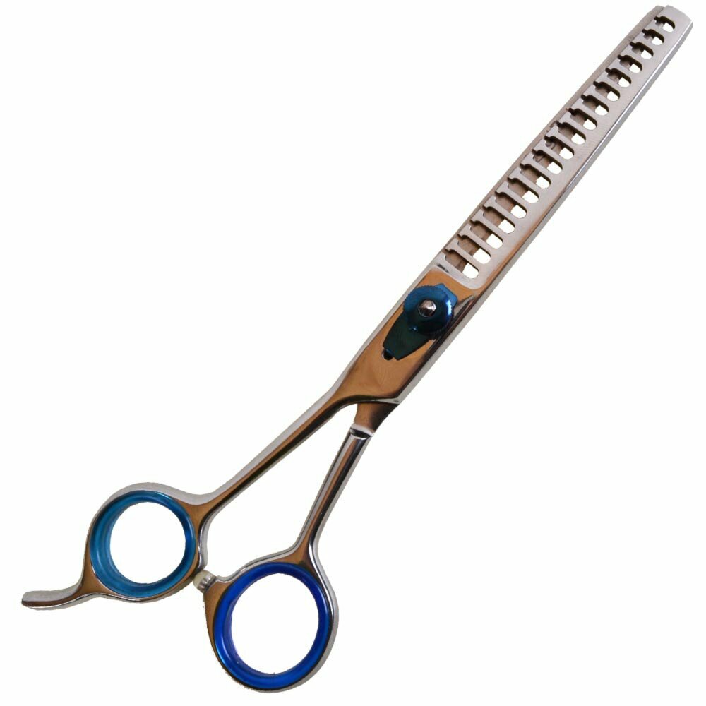 Japanese steel left-handed thinning scissors 19 cm 7.5 inches