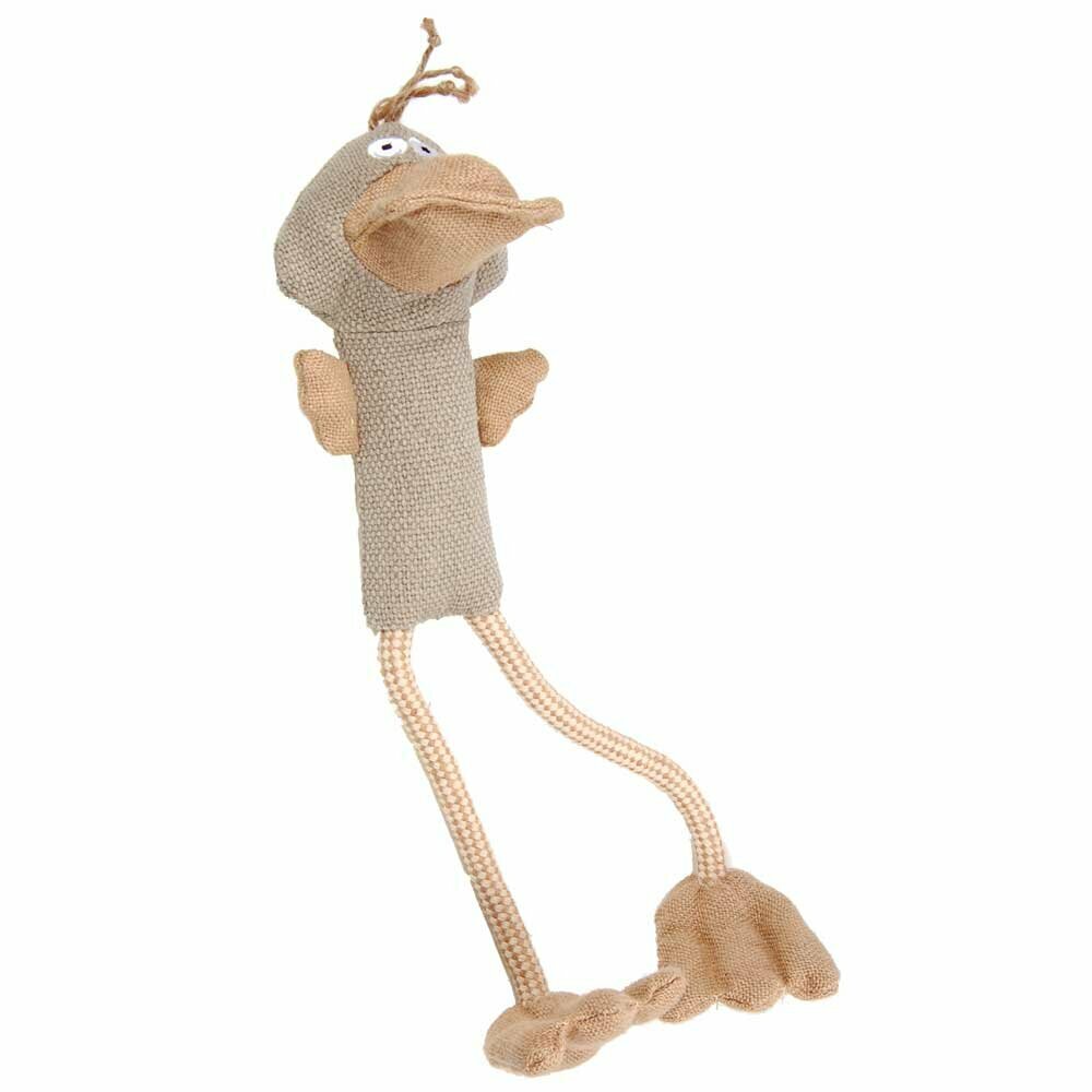 Dog toy made of natural fiber - tooth cord dog toy with trumpet