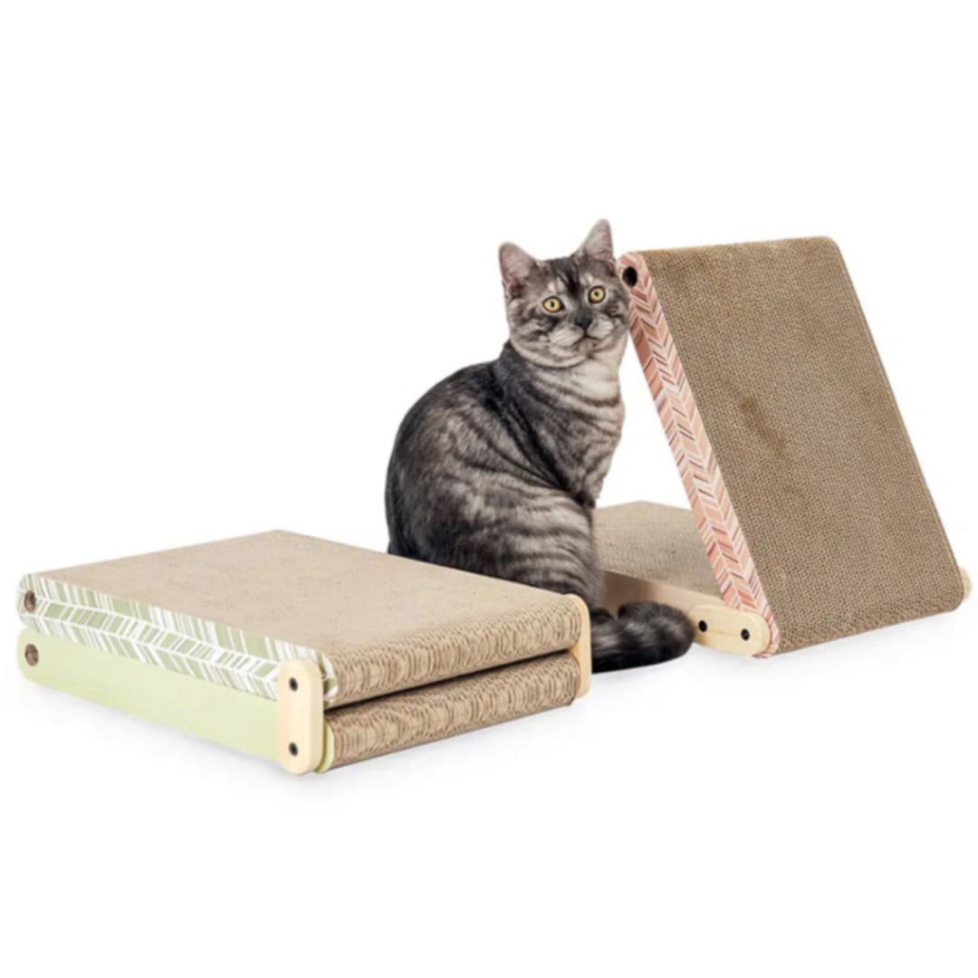 Cat scratching mat as cat scratching post replacement