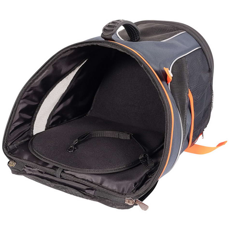Dog backpack with resting place function
