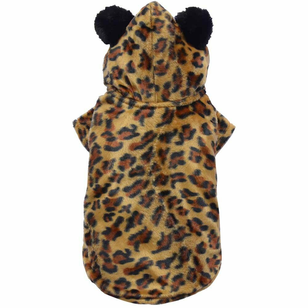 Leopard's costume for dogs-DoggyDolly DF037 - warm dog clothing