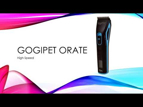 GogiPet® Orate High-Speed - The cordless hybrid pet clipper