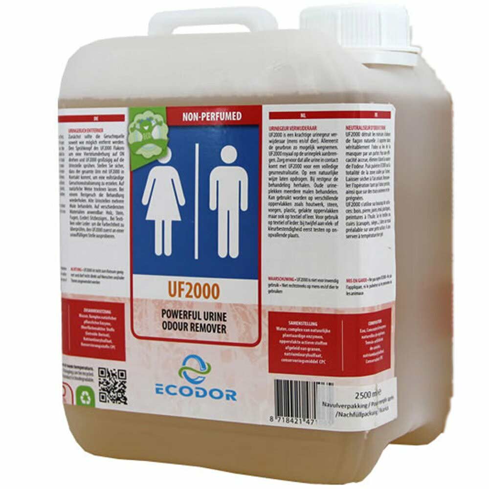 Ecodor UF2000 urine remover and urine odor for humans and animals refill special discount