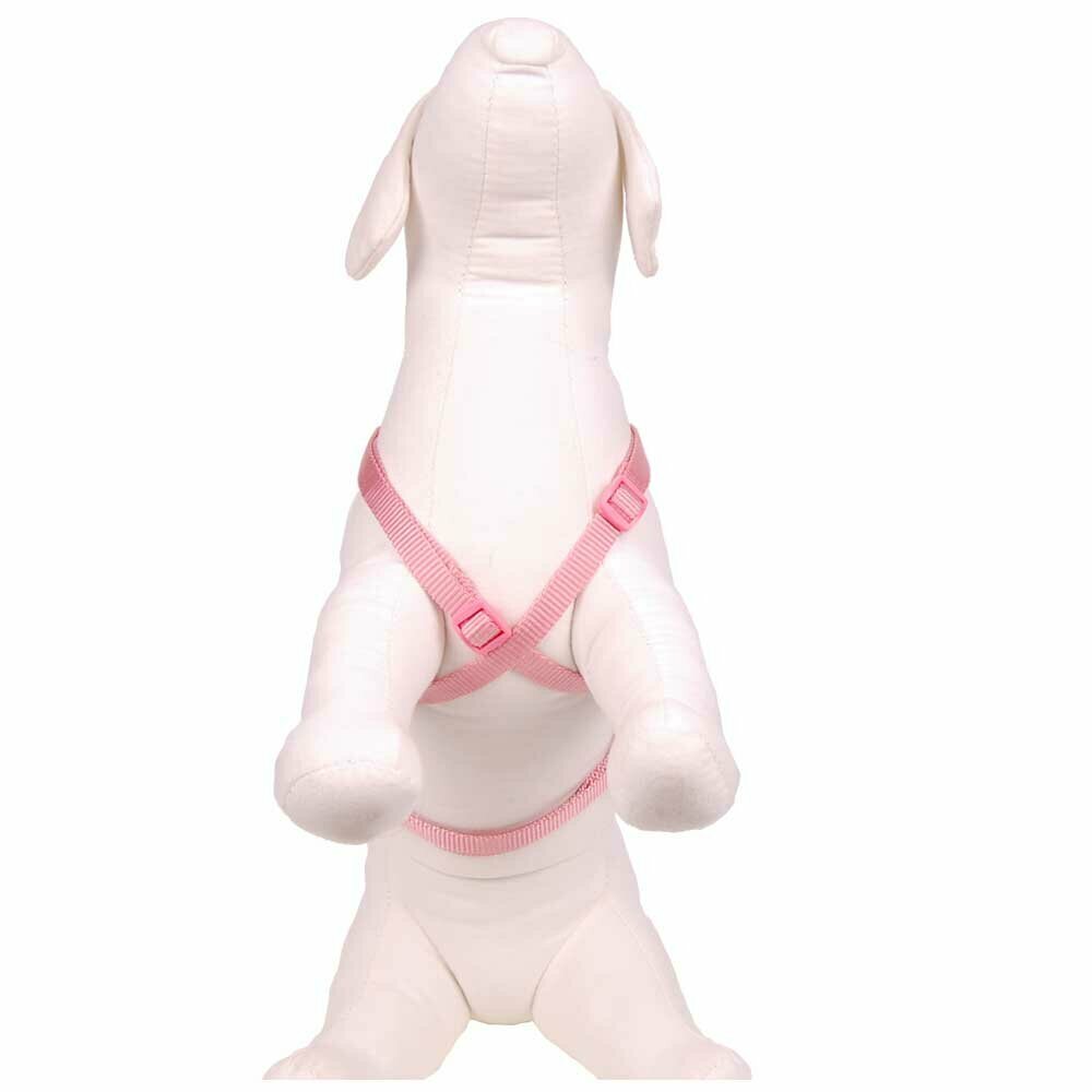 pink GogiPet Dog Harness incl. leash