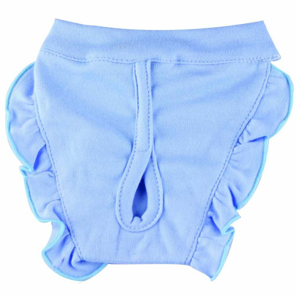 Protective panties blue for the especially dog days