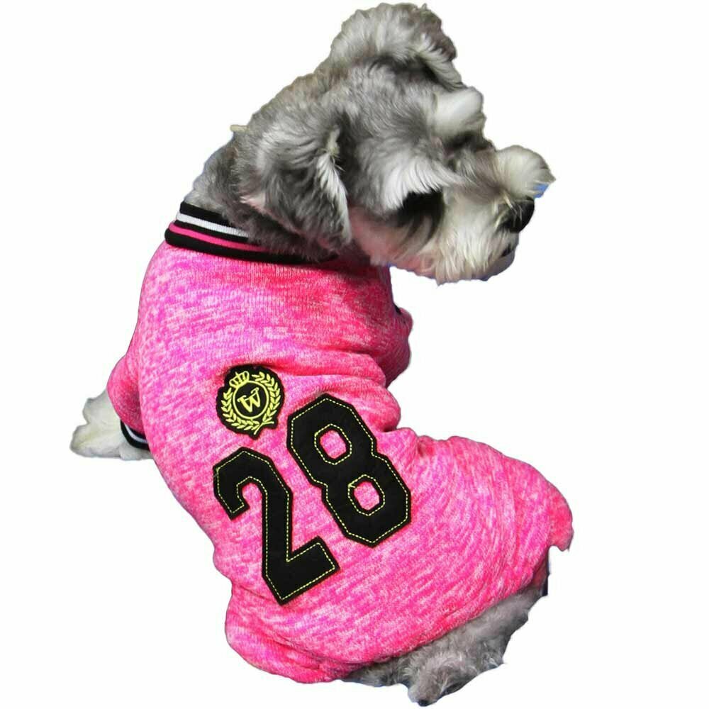 High quality dog trainingsuit pink