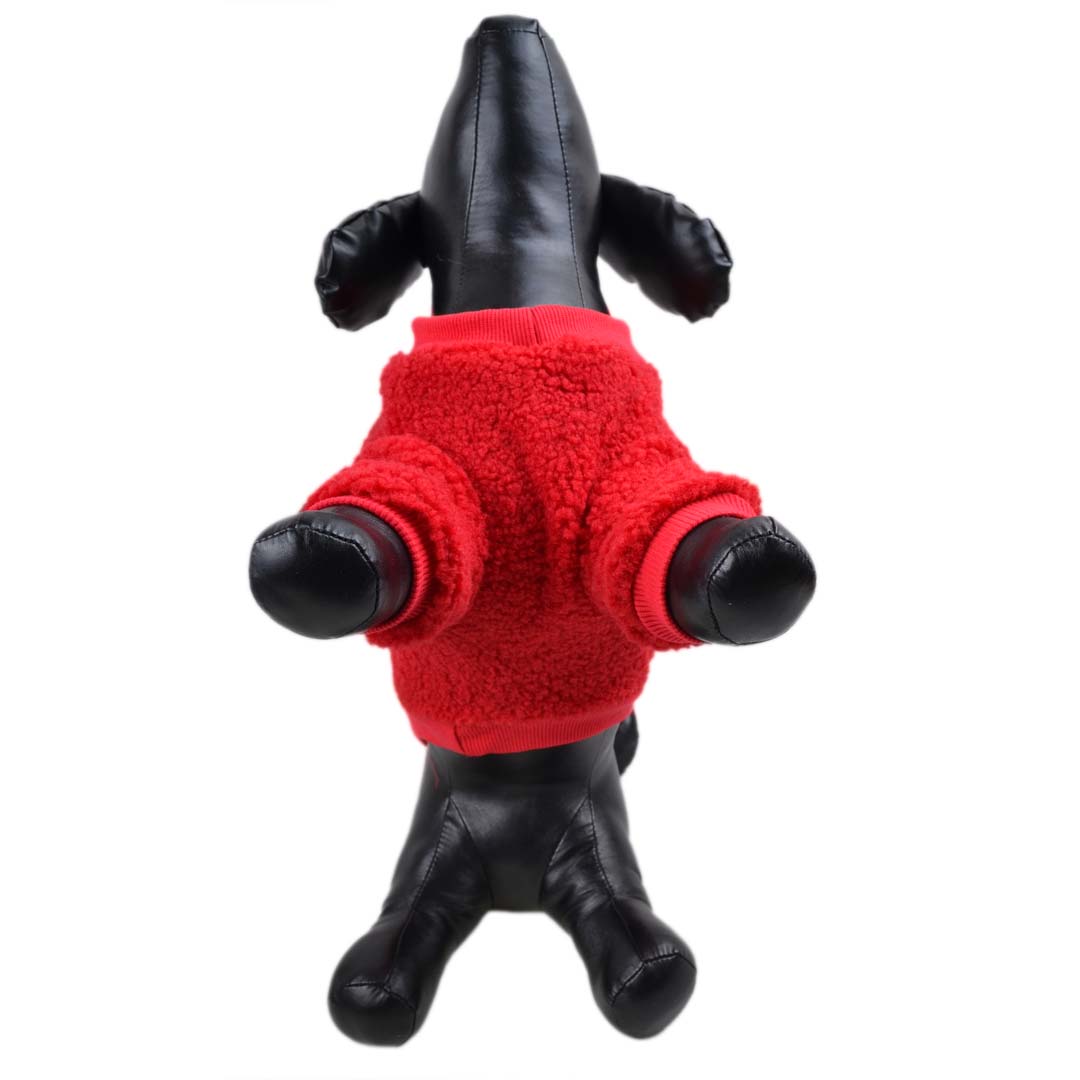 Father Christmas dog pullover