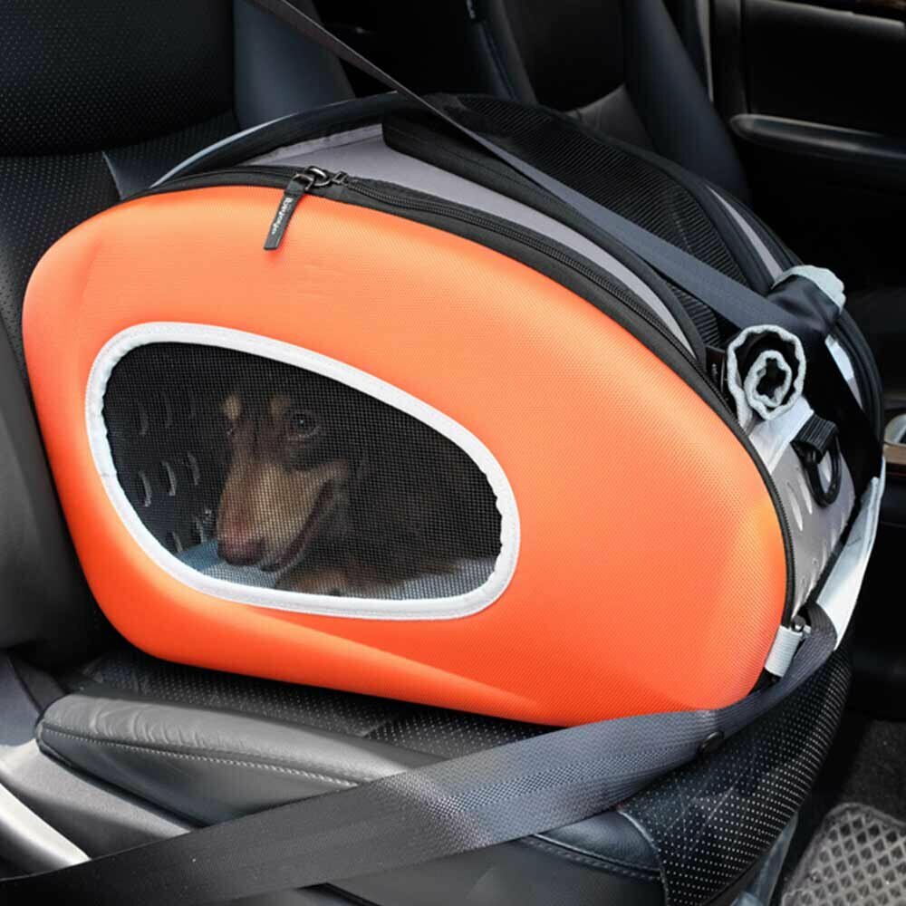 Dog Car Transport case Tangerine