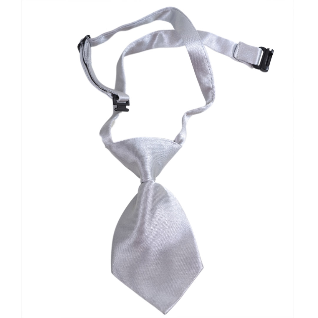 Dog tie - Self-tie for dogs gray