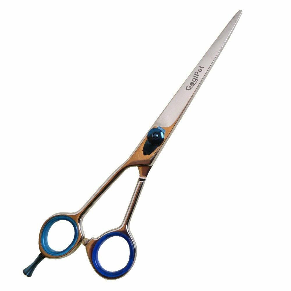 Left-handed hair scissors for dog hairdressers