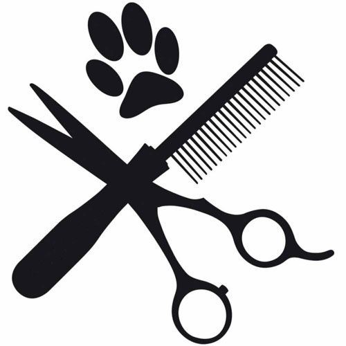 Sticker for pet groomer