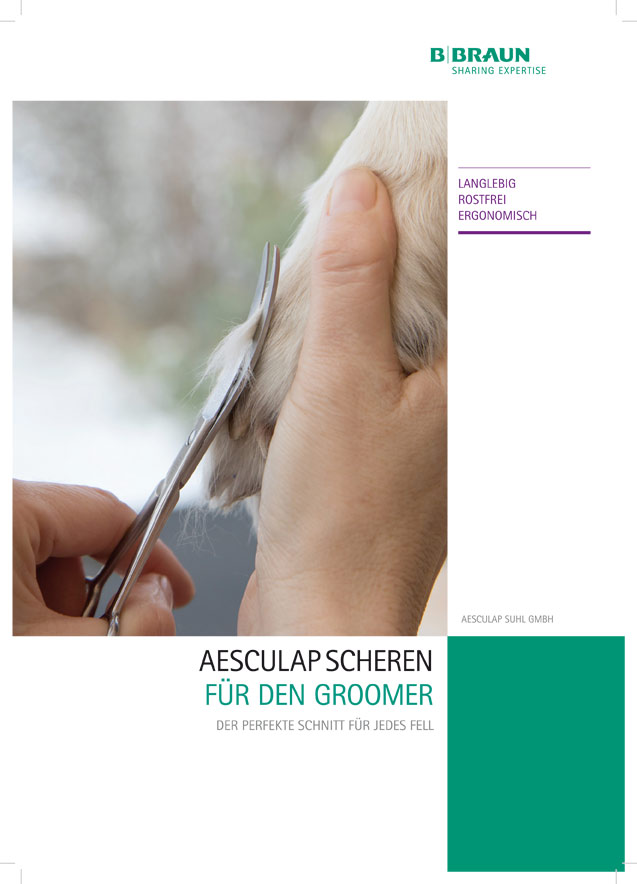 Aesculap dog scissors Brochure