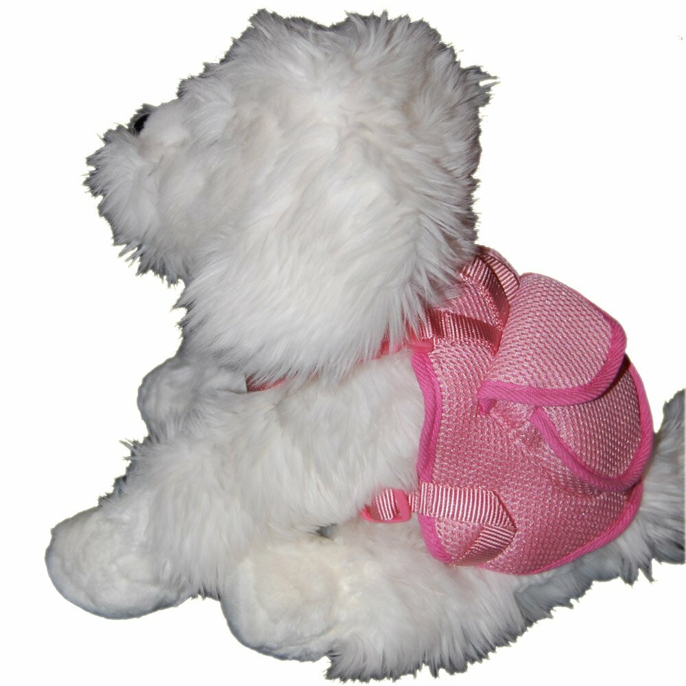 Pink Harness for Dogs by GogiPet ® incl Dog Leash Size L