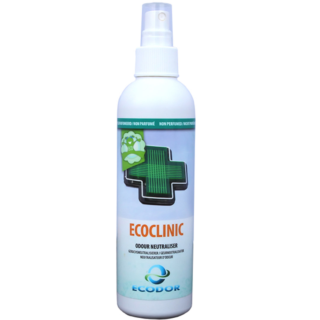 Ecodor EcoClinic - 250 ml Pump Spray Bottle body odour killer