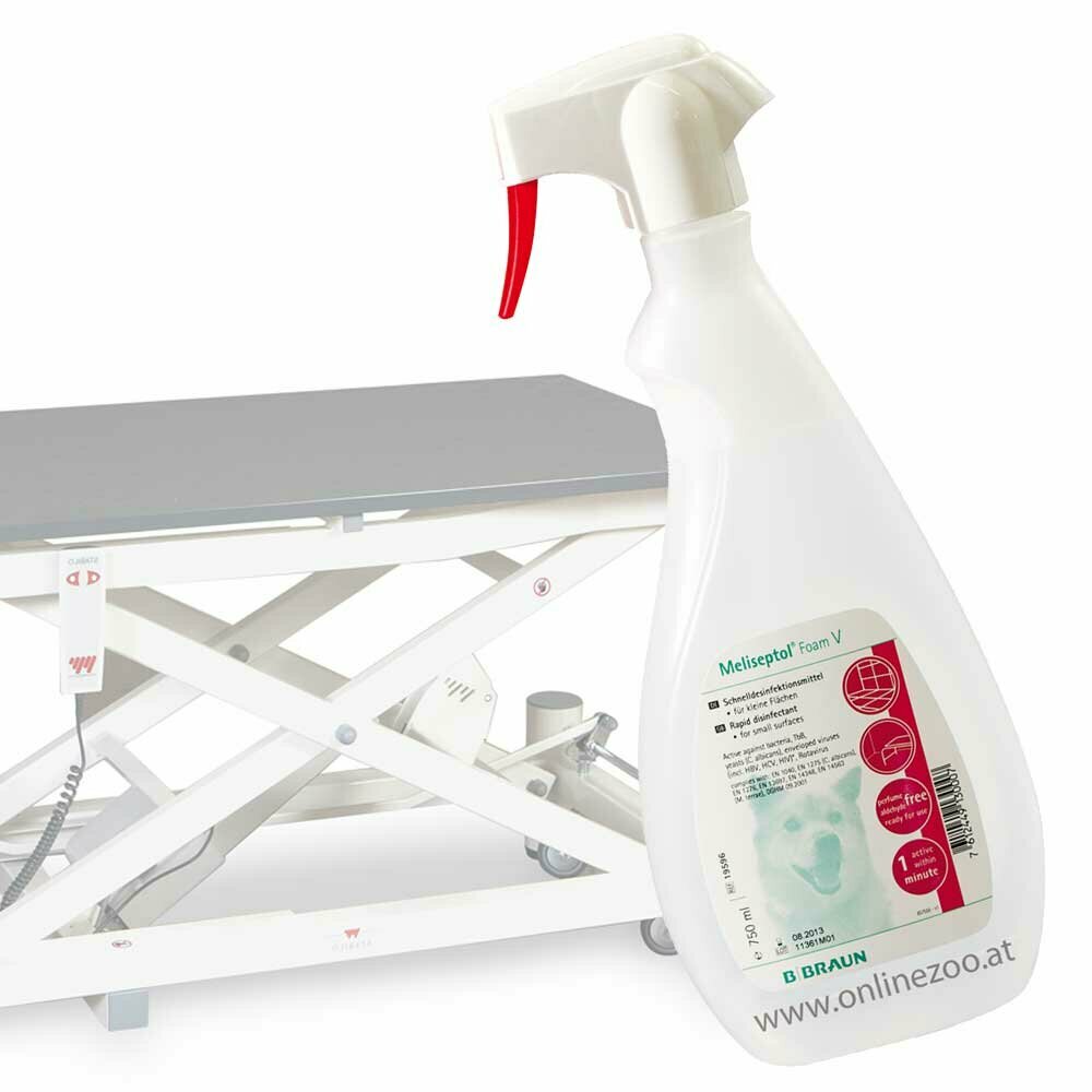 Aesculap disinfectant spray Meliseptol Pure - B. Braun Meliseptol Foam Pure