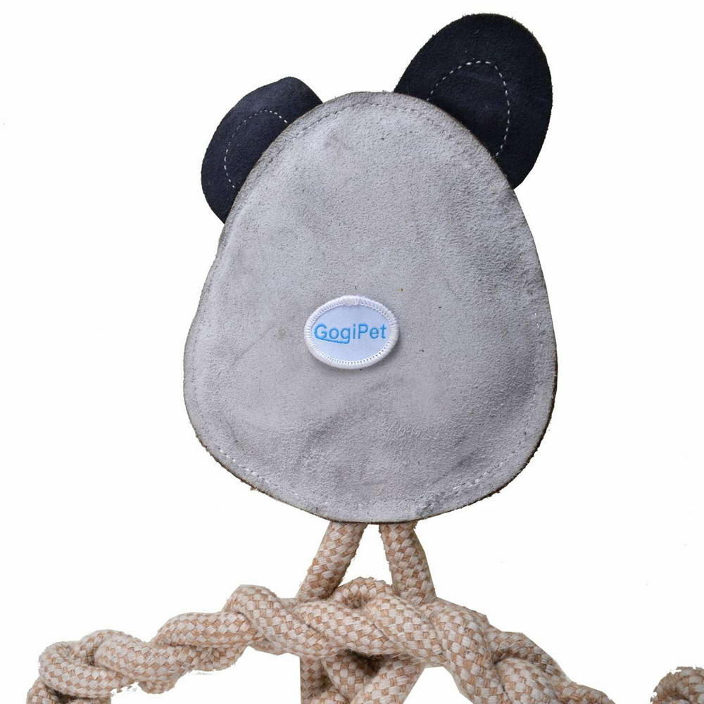 Robust dog toy on sustainable fibres