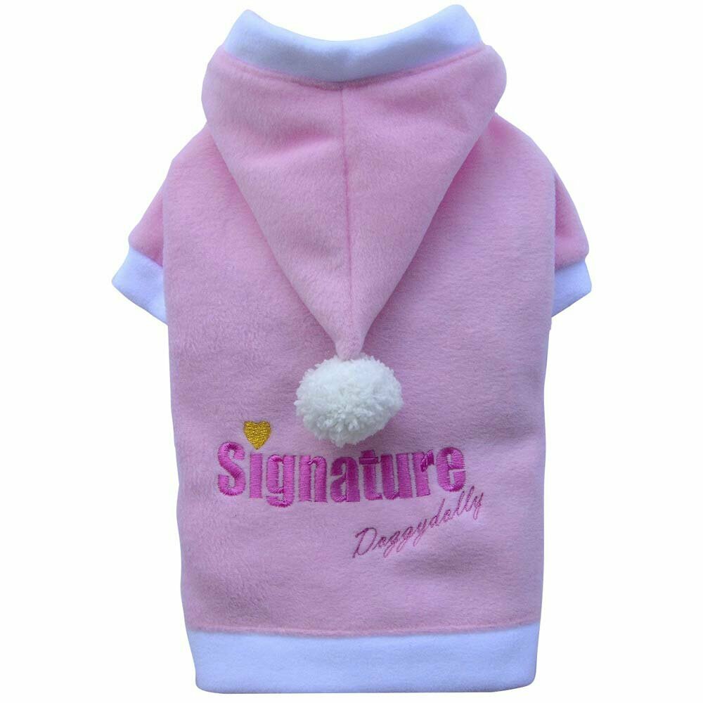 Dog coat pink from DoggyDolly W157
