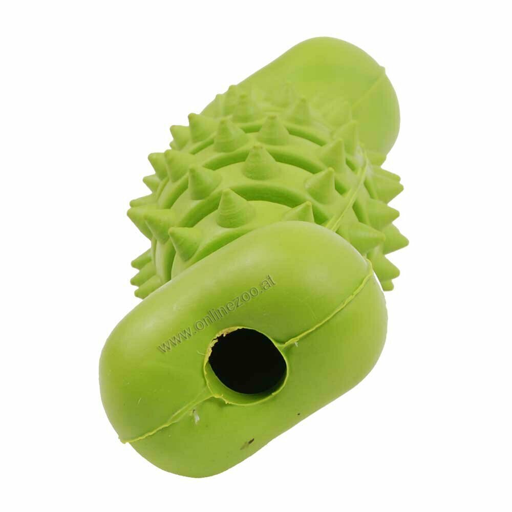 Tooth cleaning dog toys made of rubber