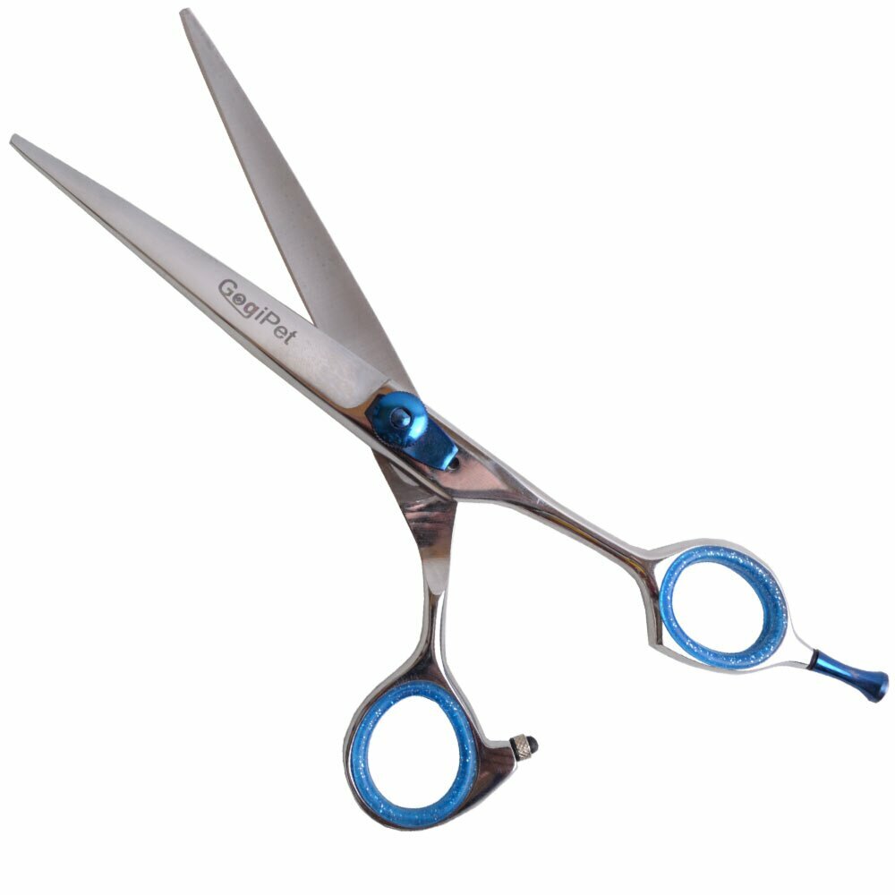 GogiPet® Japanese steel dog scissor 22 cm straight version
