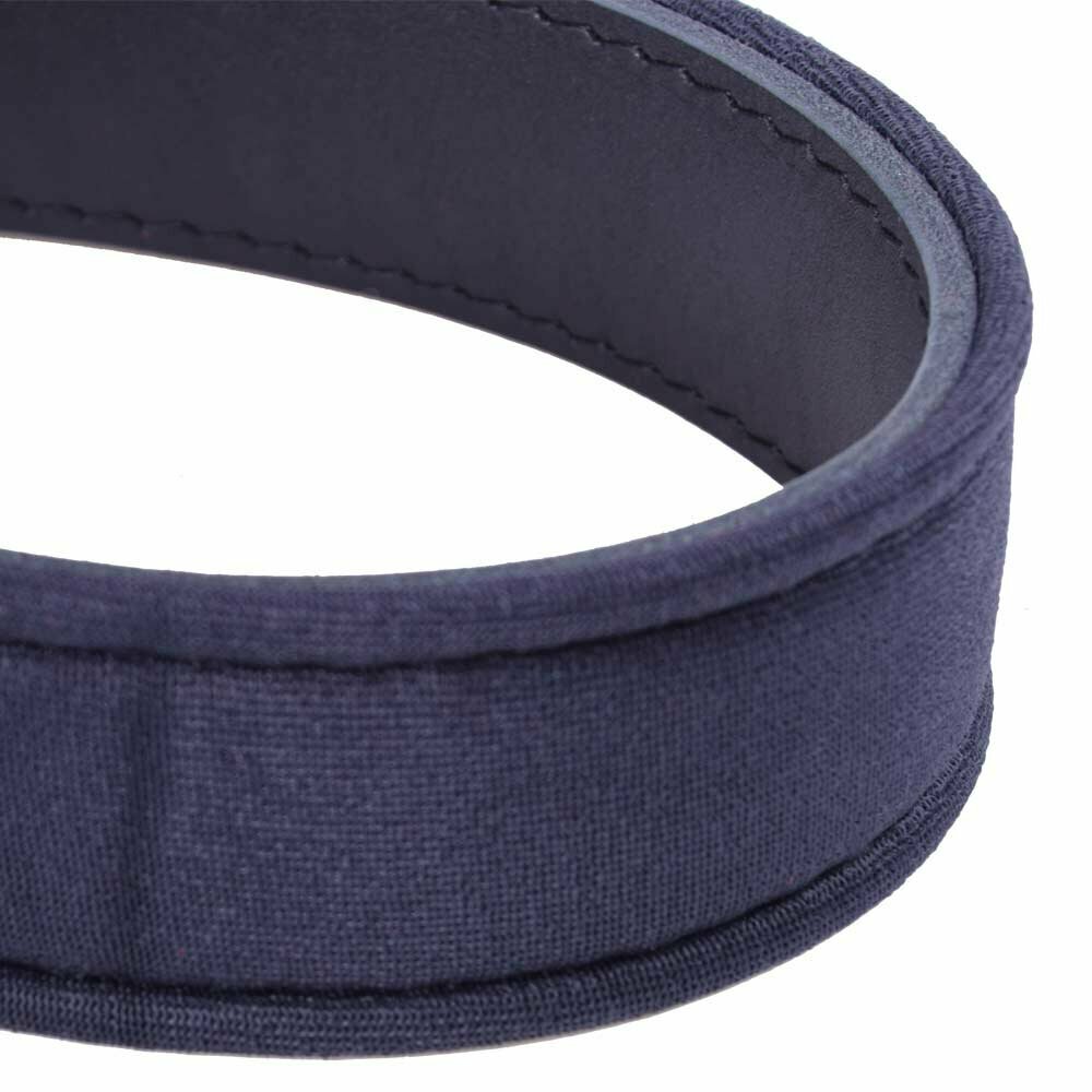 Soft lined leather dog collar from GogiPet®