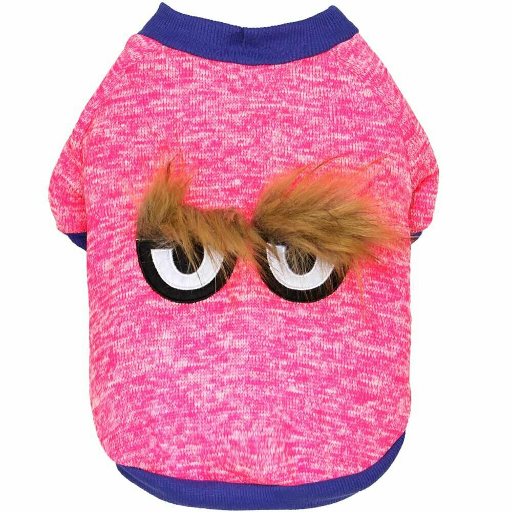 Warm dog sweater pink by GogiPet