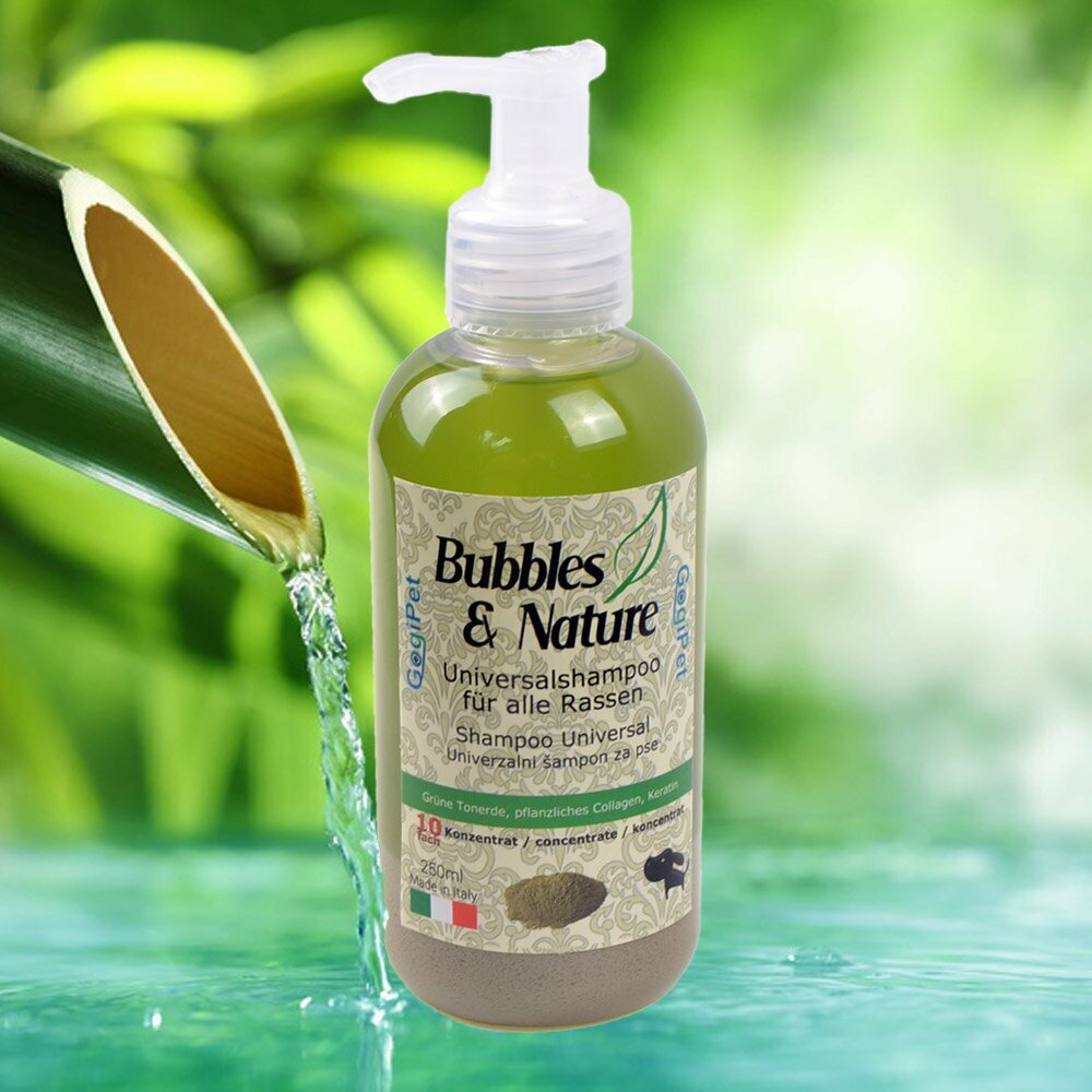Universal dog shampoo for all breeds of Bubbles & Nature