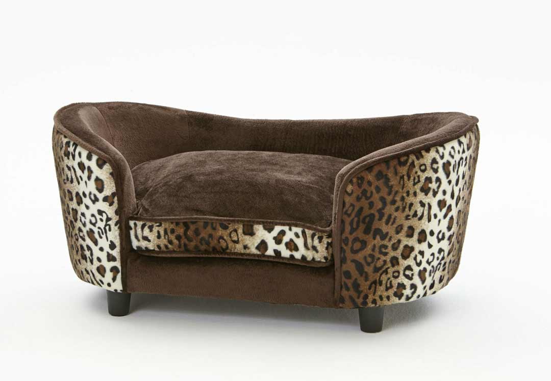 GogiPet® Designer Dog Sofa and cats sofas Leopard