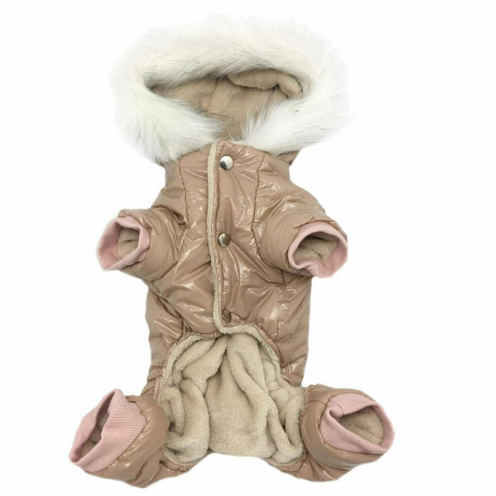 Francesco dog clothes for the winter - Khaki