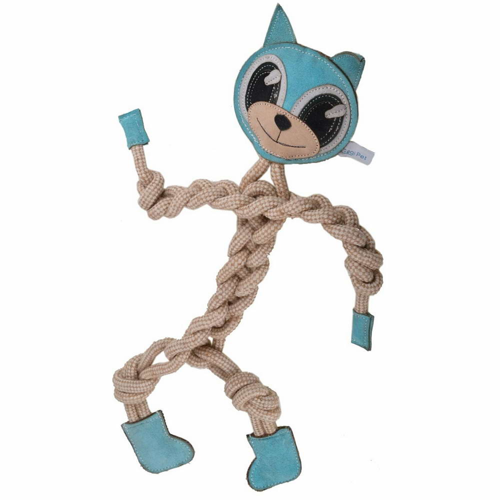 GogiPet Naturetoy blue cat for dogs