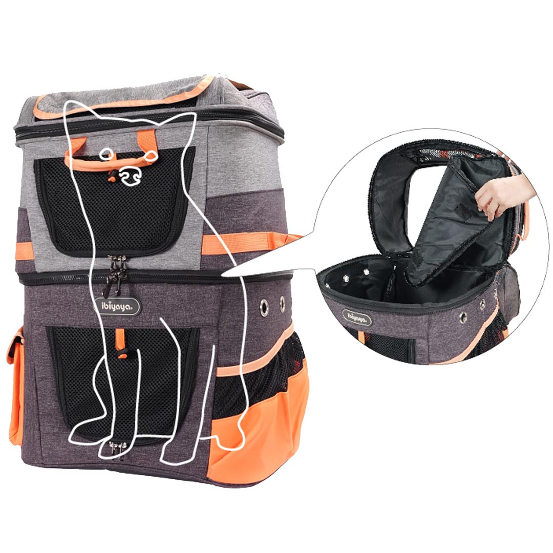 The XL dog backpack for larger pets