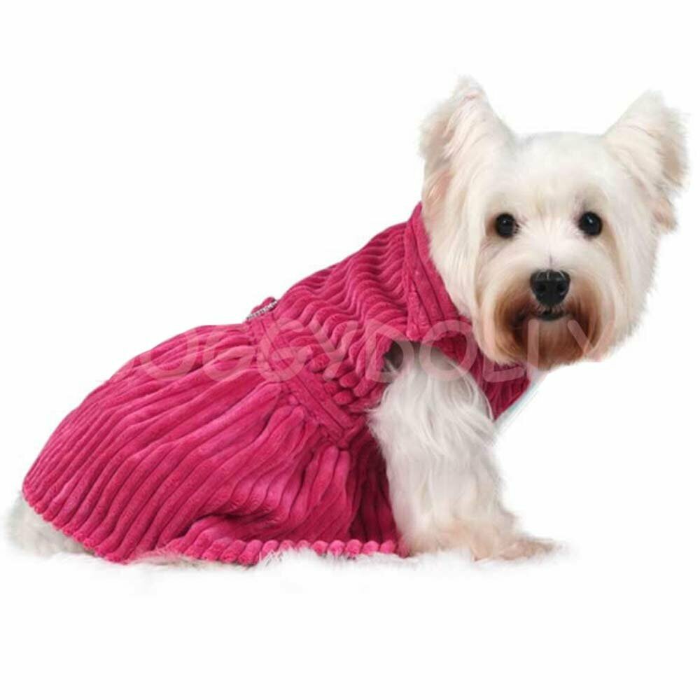Sweety Corduroy Dress for Dog Ladies
