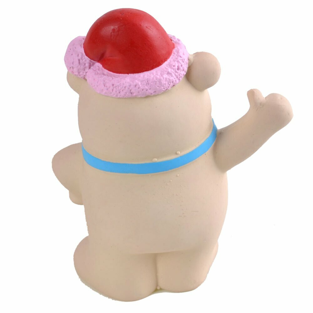Wink bear dog toy