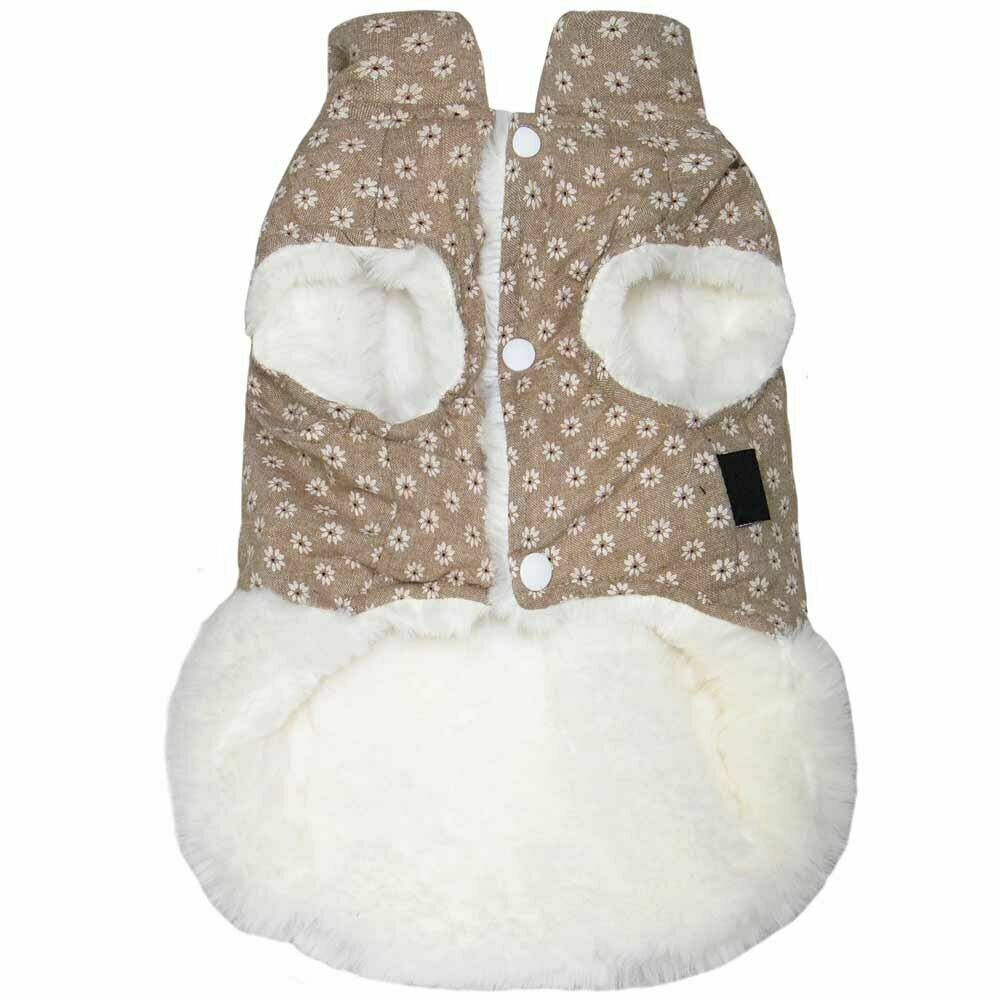 Dog jacket "Florence" Brown - by GogiPet