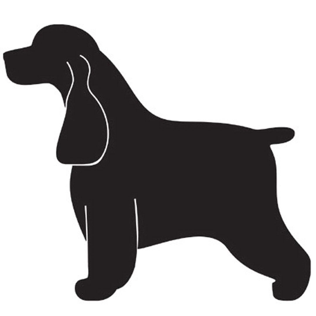 Dog Sticker - English Cocker Spaniel Sticker for the Dog Salon and Cocker Spaniel Lovers