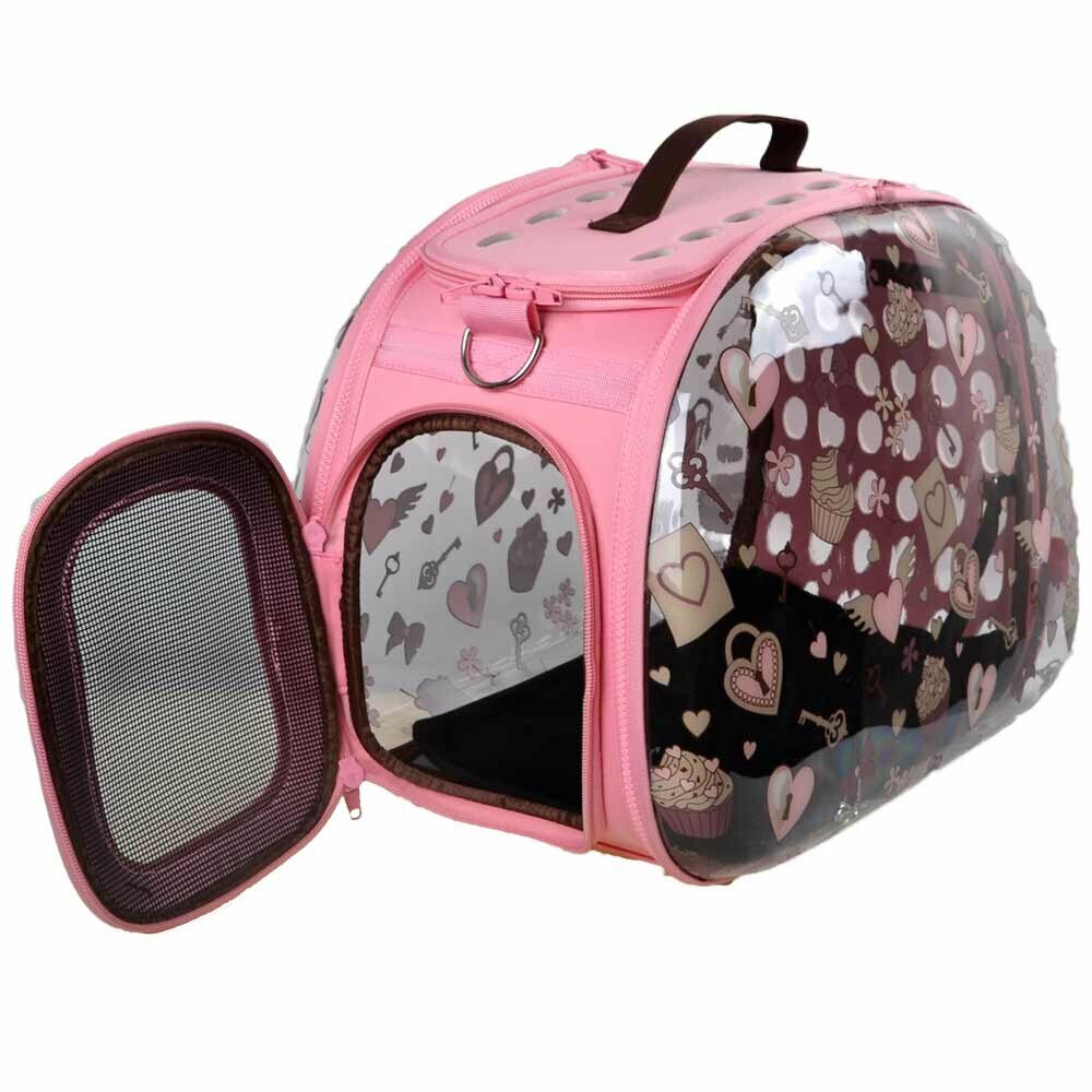 Transparent dog carrier recommended by GogiPet