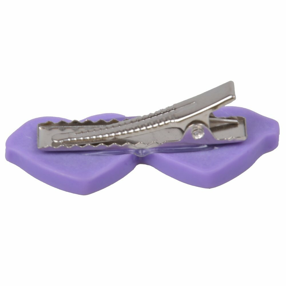 Hair clip for dogs - violet dog sunglasses