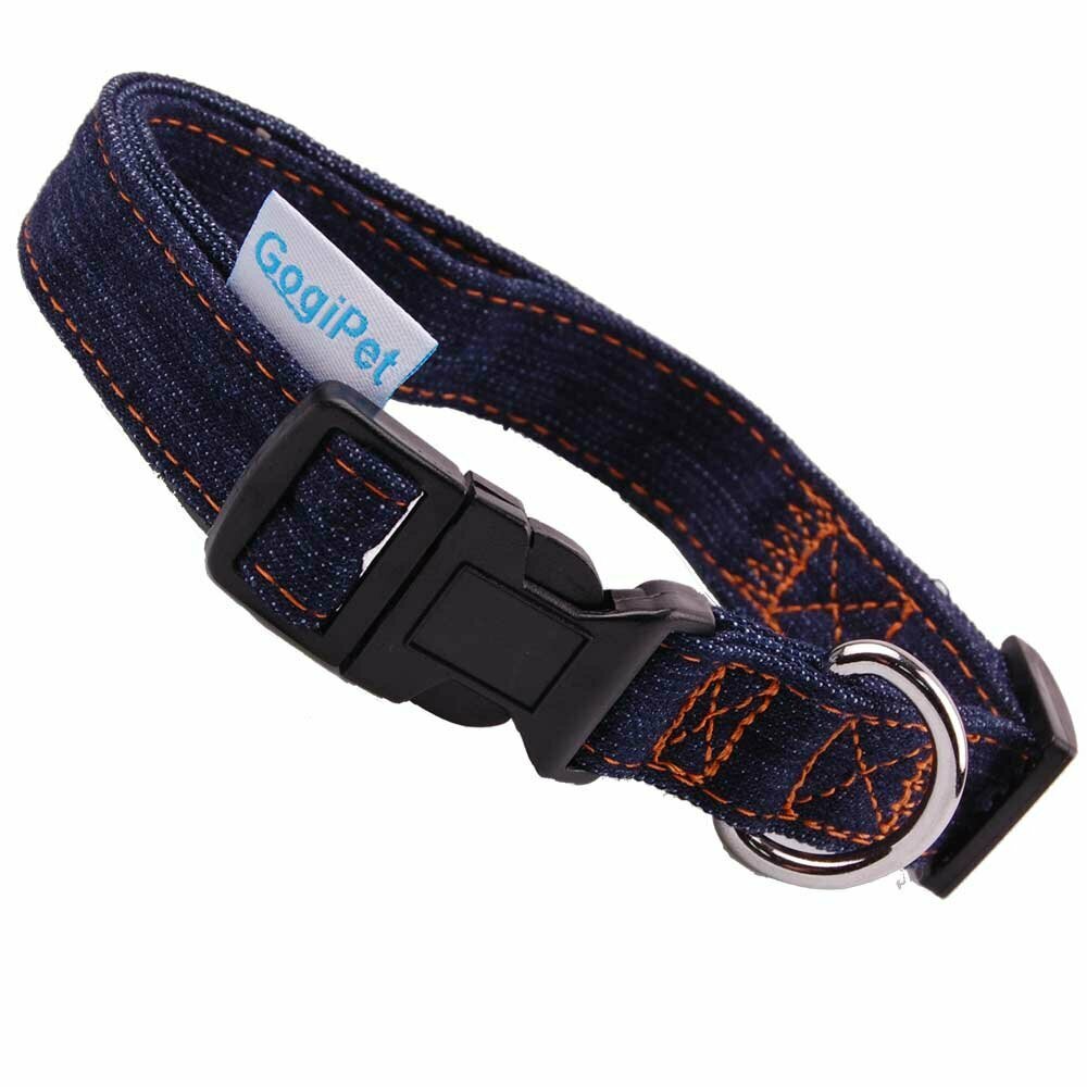 GogiPet ® dog collar with clip for fast dressing